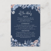 ワイルドお洒落および結婚詳細ID1110 エンクロージャーカード (正面)