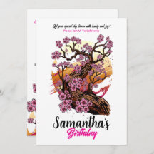 ワイルドさくらんぼブロッサム誕生日