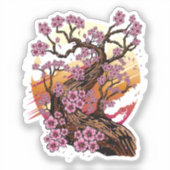 ワイルドさくらんぼブロッサム シール (正面)