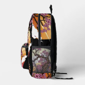 ワイルドさくらんぼブロッサム プリントバックパック (右)