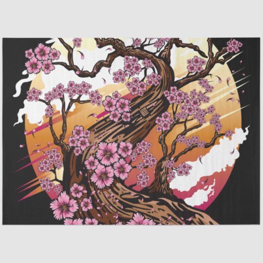 ワイルドさくらんぼブロッサム 薄葉紙 (正面)