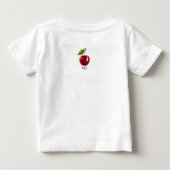 ワイルドさくらんぼ ベビーTシャツ (裏面)