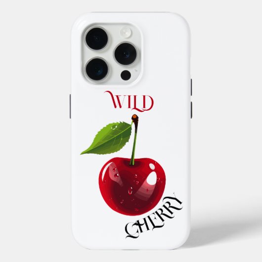 ワイルドさくらんぼ Case-Mate iPhoneケース (裏面)