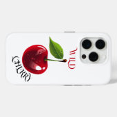 ワイルドさくらんぼ Case-Mate iPhoneケース (裏面 (横))