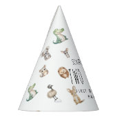 ワイルドだ！オージーアニマルバースデーパーティーへようこそ パーティーハット (左)