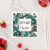 ワイルドでいこう ナップキン バチェロレッテパーティー デコ スタンダードカクテルナプキン (インサイチュ)