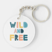 ワイルドでフリー キーホルダー (裏面)