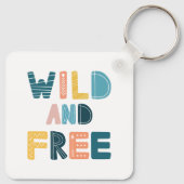 ワイルドでフリー キーホルダー (裏面)