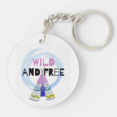 ワイルドでフリー キーホルダー (裏面)