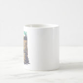 ワイルドでフリー コーヒーマグカップ (中央)