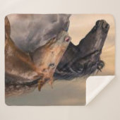 ワイルドでフリー シェルパブランケット (正面(横))