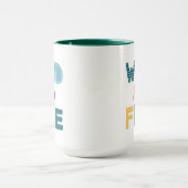 ワイルドでフリー マグカップ (中央)