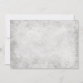 ワイルドでロックな写真付き招待状 招待状 (裏面)