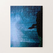 ワイルドで吠える狼 ジグソーパズル (縦)