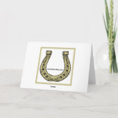 ワイルドで素晴らしいグリーティングカード サンキューカード (裏面)