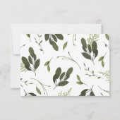 ワイルドとグリーン 出欠カード (裏面)