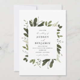 ワイルドとグリーン 招待状