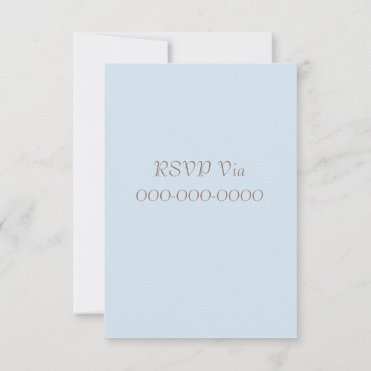 ワイルドとワン 招待状 (裏面)