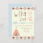 ワイルドとワン 招待状 (正面/裏面)