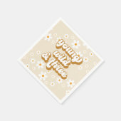 ワイルドと三レトロデイジー3歳 スタンダードカクテルナプキン (角)