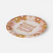 ワイルドと三レトロデイジー3歳 ペーパープレート (アングル)