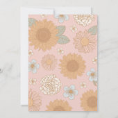 ワイルドと3レトロフローラ3歳 招待状 (裏面)