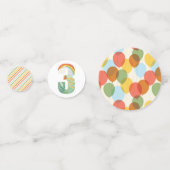 ワイルドと3人の自然誕生日パーティー コンフェッティ (裏面)