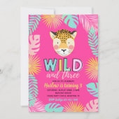ワイルドと3招待状 |ワイルドと3 招待状 (正面)