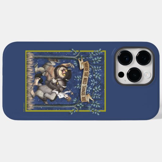 ワイルドなものがグラフィックであるところ Case-Mate iPhoneケース (裏面 (横))