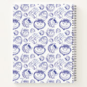 ワイルドなものがスケッチパターンである場所 ノートブック (裏面)