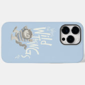 ワイルドなものが引用文の場所 – 青 Case-Mate iPhoneケース (裏面 (横))