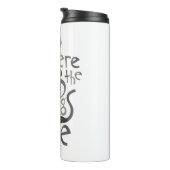 ワイルドなものが引用文グラフィック タンブラー (回転右)