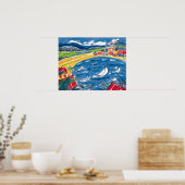 ワイルドなアイテムのセーリング – ポスター (キッチン)