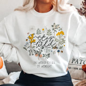 ワイルドなボタニカル Tシャツ