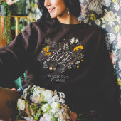 ワイルドなボタニカル Tシャツ