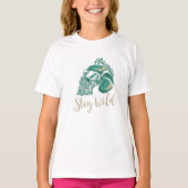 ワイルドなモダン髭 skull tシャツ (正面)