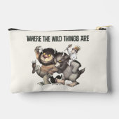 ワイルドなモノがキャラクター アクセサリーポーチ (裏面)