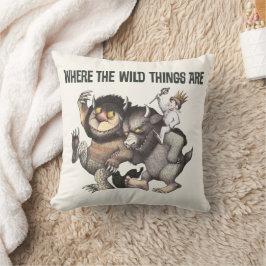 ワイルドなモノがキャラクター クッション