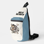 ワイルドなモノがキャラクター スリングバッグ (右コーナー)