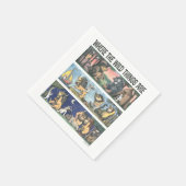 ワイルドなモノがシーンになる場所 スタンダードカクテルナプキン (角)