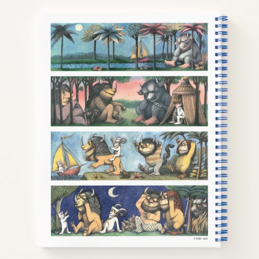 ワイルドなモノがシーンになる場所 ノートブック (裏面)