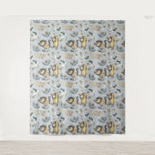 ワイルドなモノがパターンになっている場所 |誕生日 タペストリー (正面)