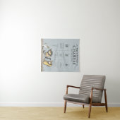 ワイルドなモノが生まれる場所 – 1歳の誕生日マイルストーン タペストリー (インサイチュ(横))