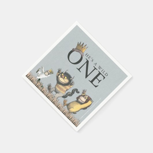 ワイルドなモノが生まれる10歳の誕生日 スタンダードカクテルナプキン (角)