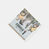 ワイルドなモノが生まれる10歳の誕生日 スタンダードカクテルナプキン (角)