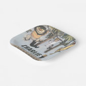 ワイルドなモノが生まれる10歳の誕生日 ペーパープレート (傾斜あり)