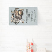 ワイルドなモノが生まれる10歳の誕生日 横断幕 (インサイチュ)