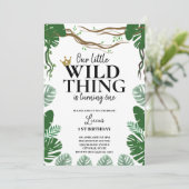 ワイルドなモノたちが一歳の誕生日を迎える 招待状 (スタンド正面)