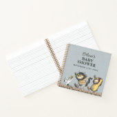 ワイルドなモノたちが赤ん坊シャワーになっている場所 ノートブック (内部)