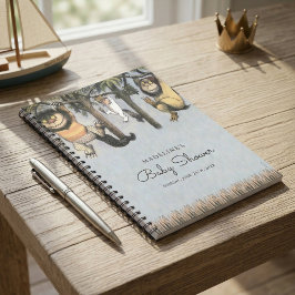 ワイルドなモノたちが赤ん坊シャワーになっている場所 ノートブック